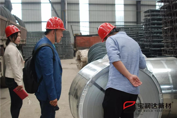 質(zhì)量保證，韓國客戶Shin再次訂購桁架樓承板8000米